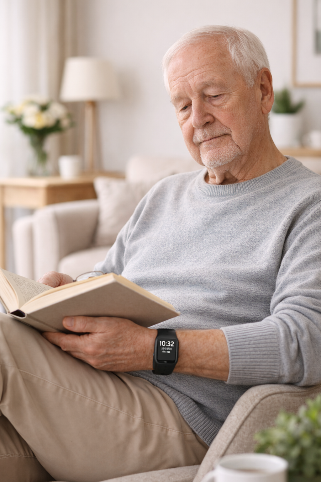 Notruf-Smartwatch für Senioren – mit GPS & automatischer Sturzerkennung