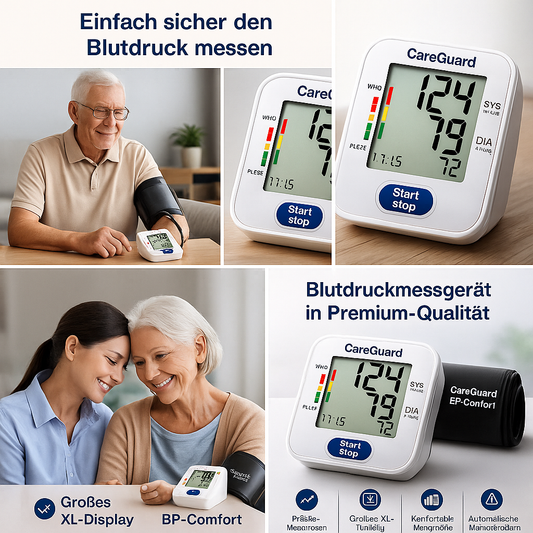 CareGuard BP-Comfort – Einfach sicher den Blutdruck messen